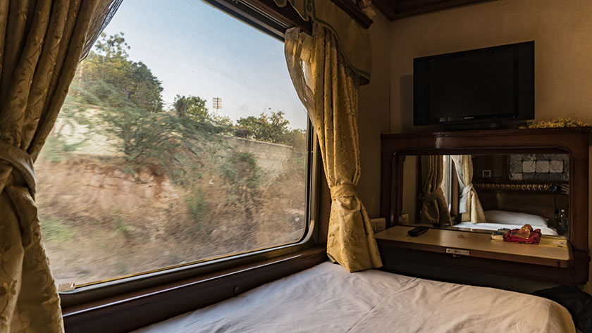Golden Chariot train cabins